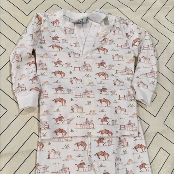 Ruth and Ralph Rodeo Pajama Set - Picture 2 of 12